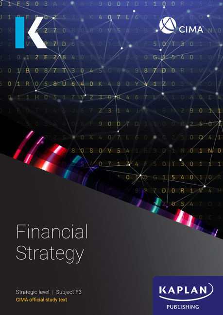 CIMA Financial Strategy F3 Study Text 2025