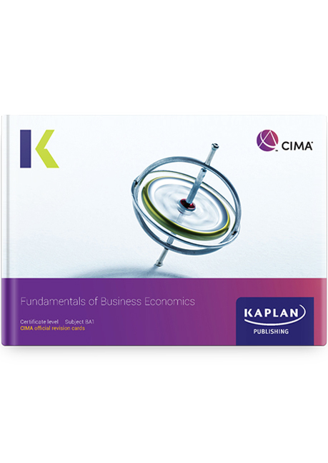 CIMA BA1 Fundamentals of Business Economics Revision Cards 2025