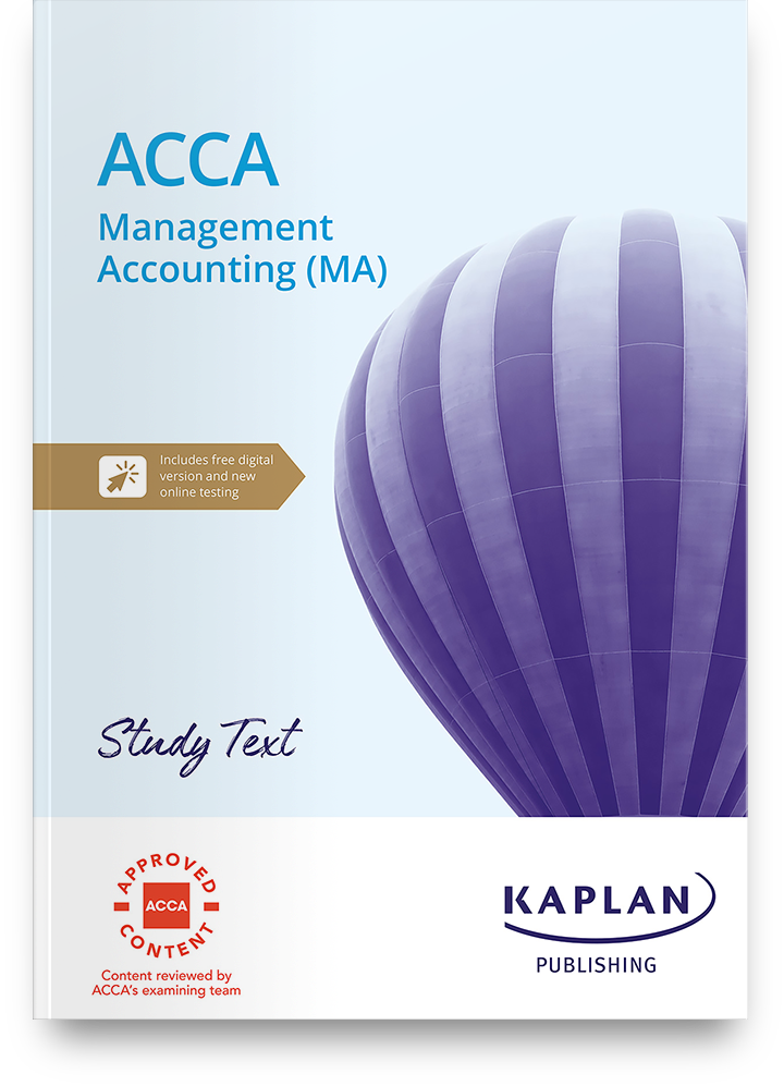 ACCA  (eBook) Management Accounting (MA) Study Text 2024-2025