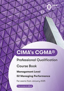 [9781035518234] CIMA Managing Performance E2 Study Text 2025