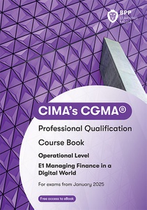 [9781035518227] CIMA Managing Finance in a Digital World E1 Study Text 2025