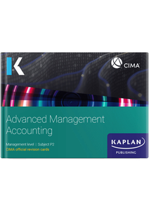 [9781839967979] CIMA Advanced Management Accounting (P2) Revision Cards 2025