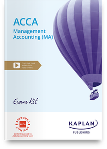 [9781839963834 (ebook)] ACCA  (eBook) Management Accounting (MA) Exam Practice Kit 2024 - 2025