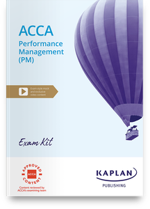 [9781839966927 (non-printable &amp; excludes myKaplan access)] ACCA  (eBook) Performance Management (PM) Exam Practice Kit 2024-2025