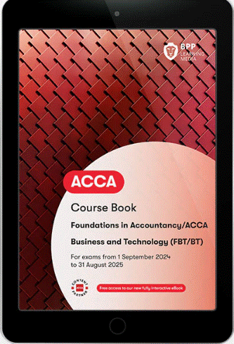 [9781035515615 (ebooks)] Business and Technology FIA (BT/FBT) CourseBook 2024 - 2025 (eBook)