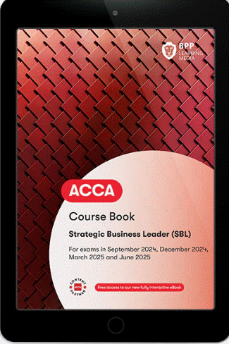 [9781035514526] Strategic Business Leader (SBL) CourseBook 2024-25 (eBook)